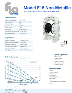 F15 non metallic data sheet