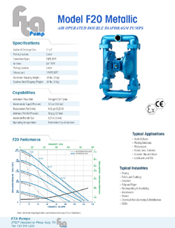 F20 metallic data sheet